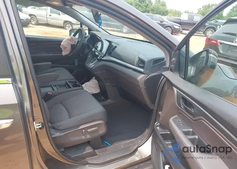 2020 Honda Odyssey Ex z USA, uszkodzony, nr VIN 5FNRL6H57LB067380